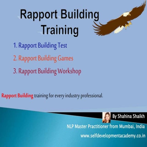 Rapport building training intro