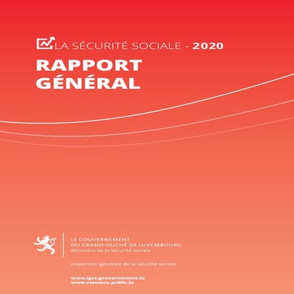 Rapport 2020 de la Sécurité sociale