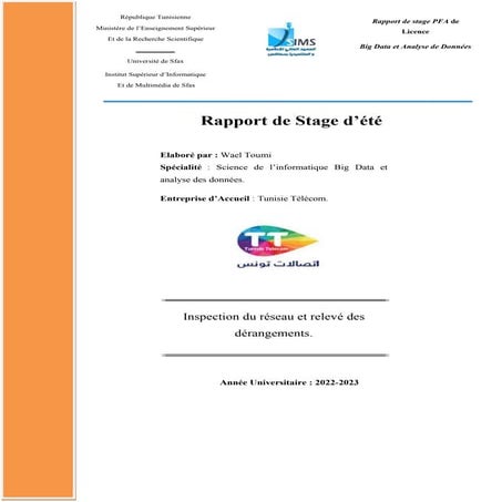 Rapport du projet fin d'etudes | PDF