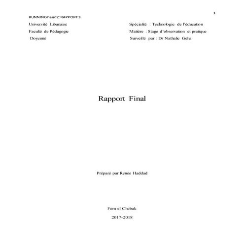 Rapport final de stage | DOCX