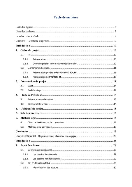 Rapport finale