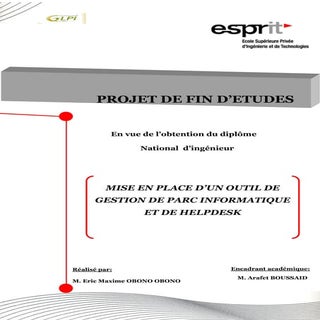 Rapport PFE: Gestion de Parc Inform...