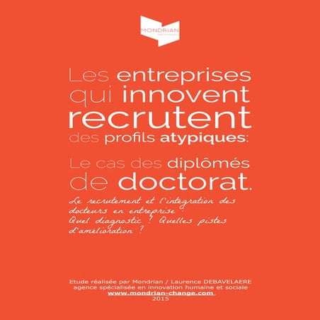 Les entreprises qui innovent recrutent des profils atypiques : le cas des dip...