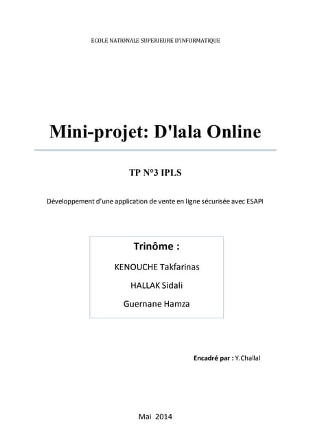 La sécurité des applications avec ESAPI