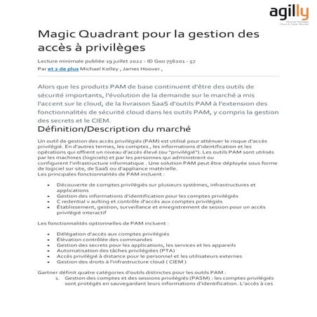RAPPORT Magic Quadrant 2022 de Gartner pour la gestion des accès à privilèges (1) (1).pdf