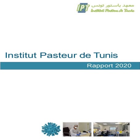 Rapport 2020 Institut Pasteur de Tunis
