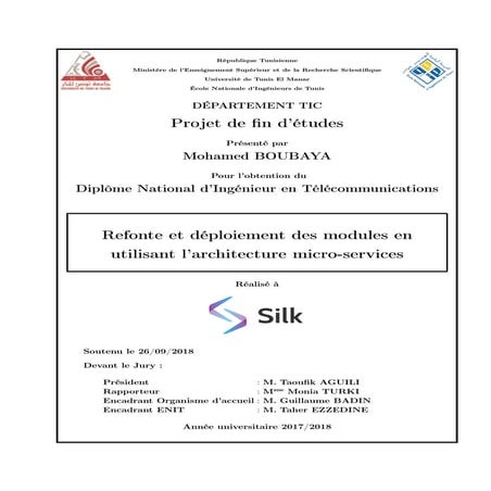 Rapport de projet de fin d"études