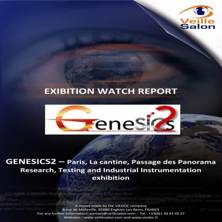 Genesics2 (2011) Competitive Intelligence Report