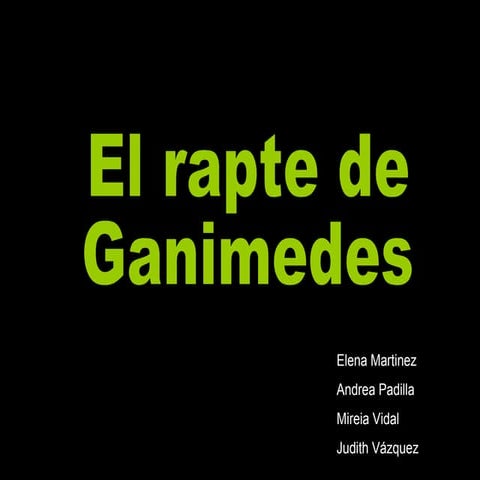 Rapte De Ganimedes Llatí