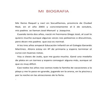 Raquel | PDF