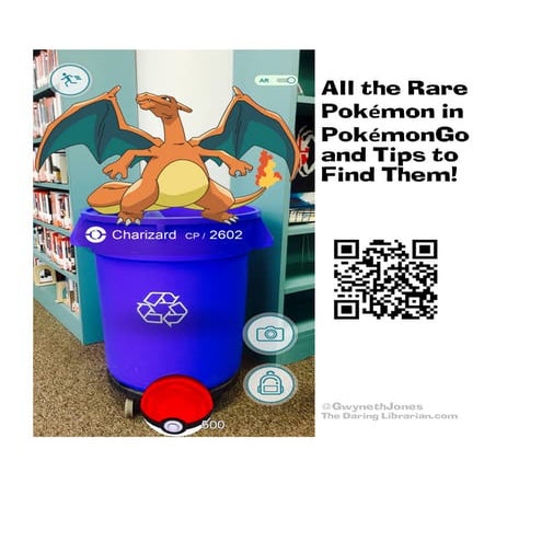 Rare Pokemon QR-Code-Sign