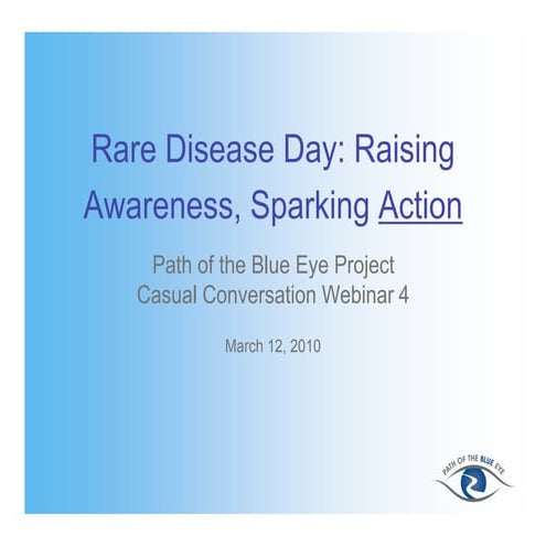 Rare Disease Day Webinar