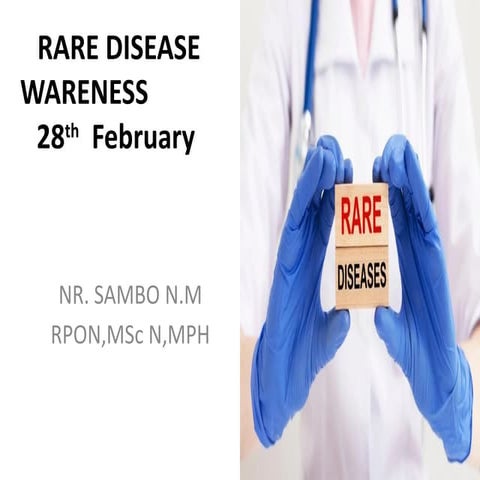 RARE DISEASE WARENESS            28th  February.pptx