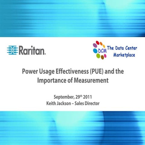 Raritan   Data Center Marketplace   Pue