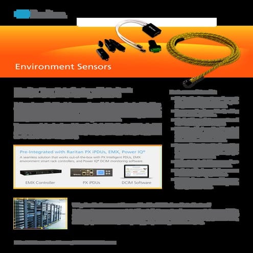 Raritan Environment Sensors for Data Centers
