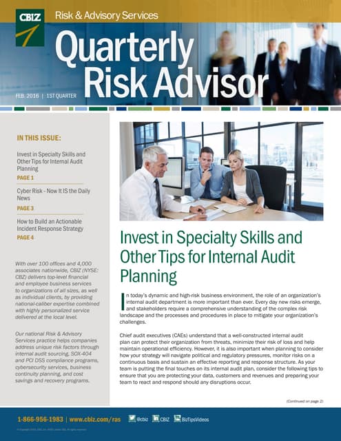 Compliance risk management planning 2017-02-mattoon | PDF