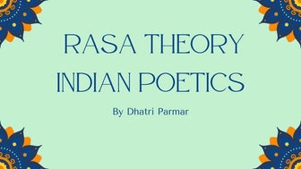 Rasa Theory Introduction by Bharat Muni.pptx