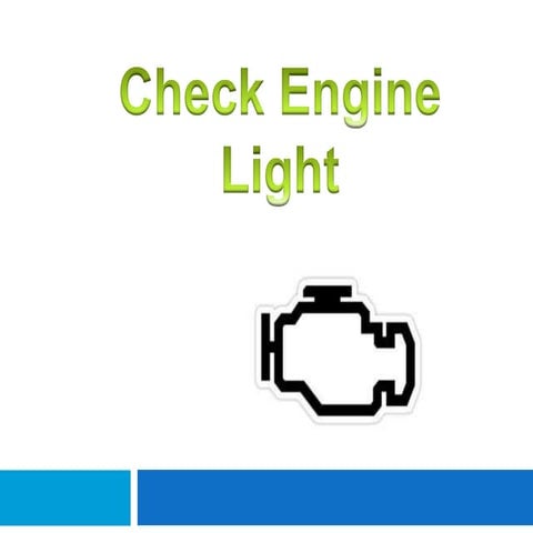 Check Engine Light | PPTX
