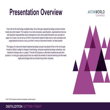 AVEVA World Conference NA - Rashaad Sader, SNC Lavalin