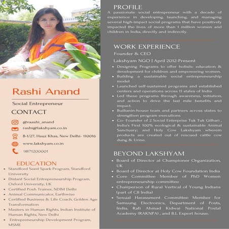 ladli foundation a renowned NGO of India | PPTX