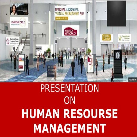 HUMAN RESOURSE MANAGEMENT | PDF