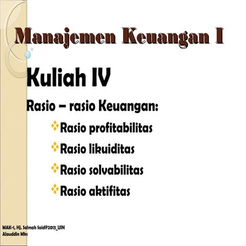 Struktur modal | PPT