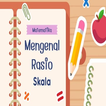 Rasio dan Skala untuk matematika sd kelas 5 dan 6.pdf