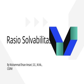 Rasio Solvabilitas by Muhammad ihsan. PPt | PPTX
