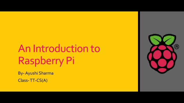 Raspberry pi