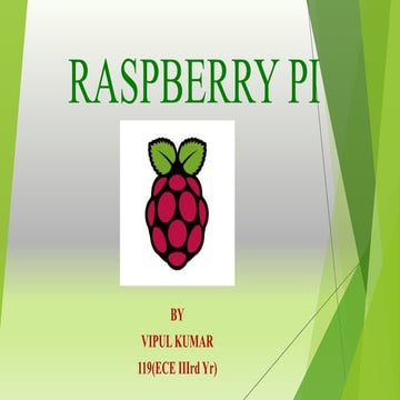 Raspberry pi | PPT