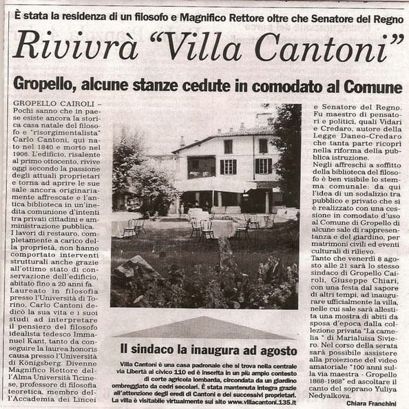 rassegna stampa