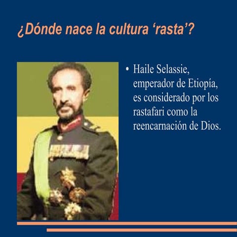 Cultura rastafari | PPTX