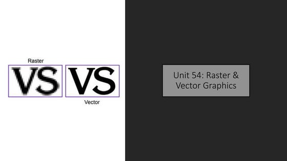 Vector vs. raster 2 | PPT