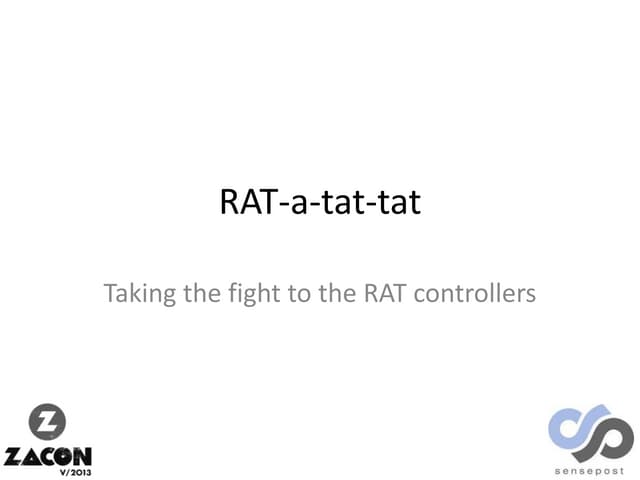 Rat a-tat-tat