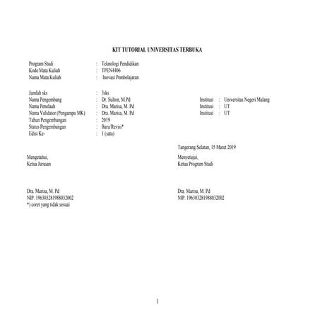 Contoh rat yang terbaru keren dan bagus sebagai | PDF