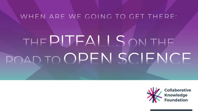 Building an Open Science Movement: learning from the enemy