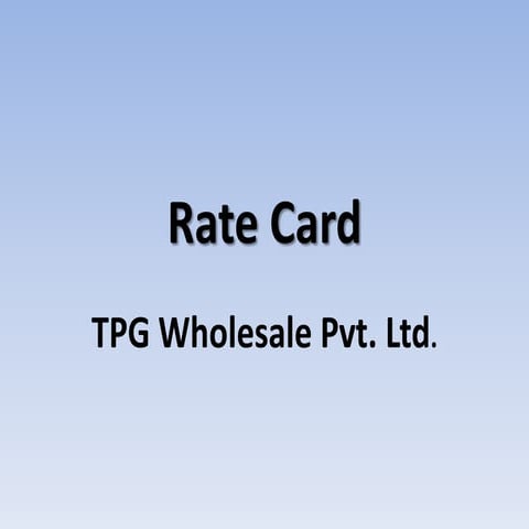 VFX equipment rental rate card | PDF