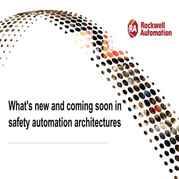 RA TechED 2019 - SS08 - What's New and Coming Soon in Safety Automation Archi...