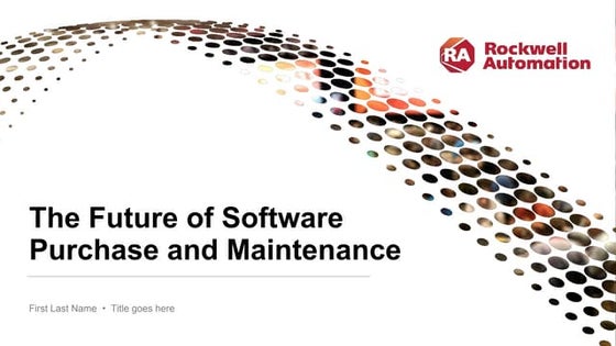 Studio 5000® Application Code Manager: Introduction and Demonstration ...