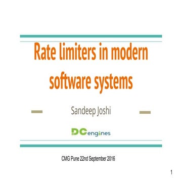 Rate limiters in big data systems