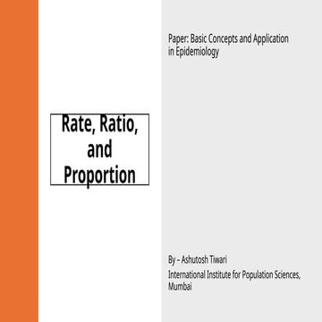 Rate, Ratio and Proportion meaning and differences.