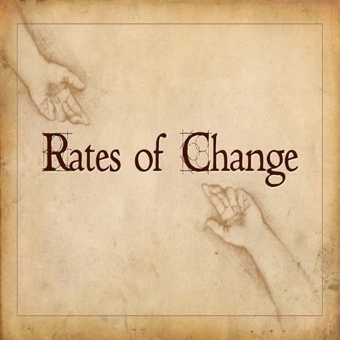 Rates of Change