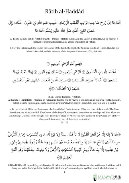 Surah Al-Fatiha | PPTX