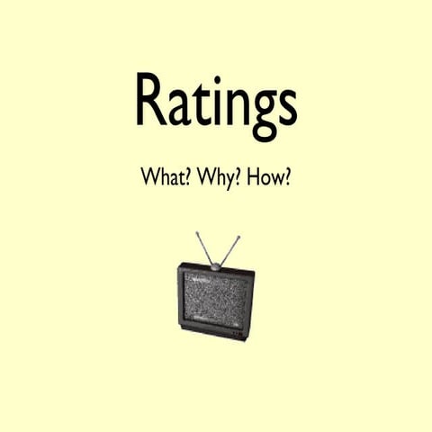 Ratings | PPT