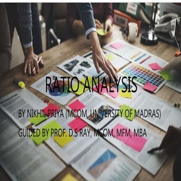RATIO ANALYSIS