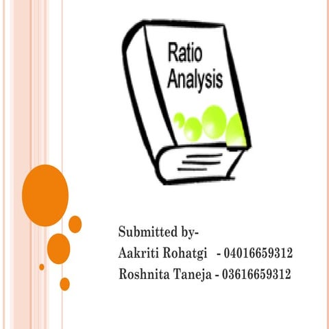 Ratio analysis1