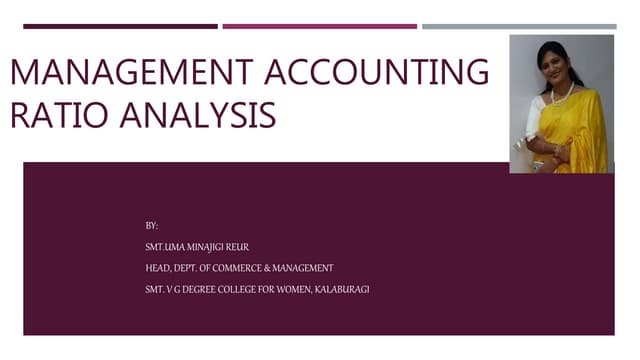 Ratio analysis -Inventory Turnover Ratio 