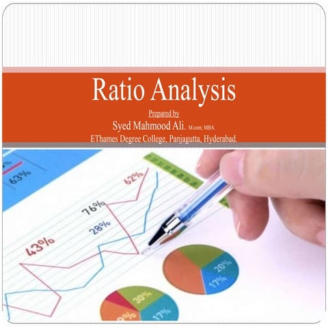 Ratio analysis advantages and limitations (Complete Chapter)