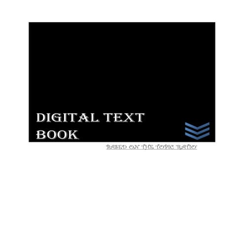 Ratio and proportion