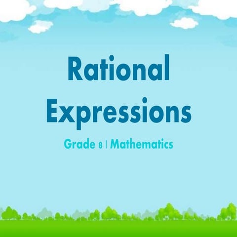 Rational Expressions | PPT